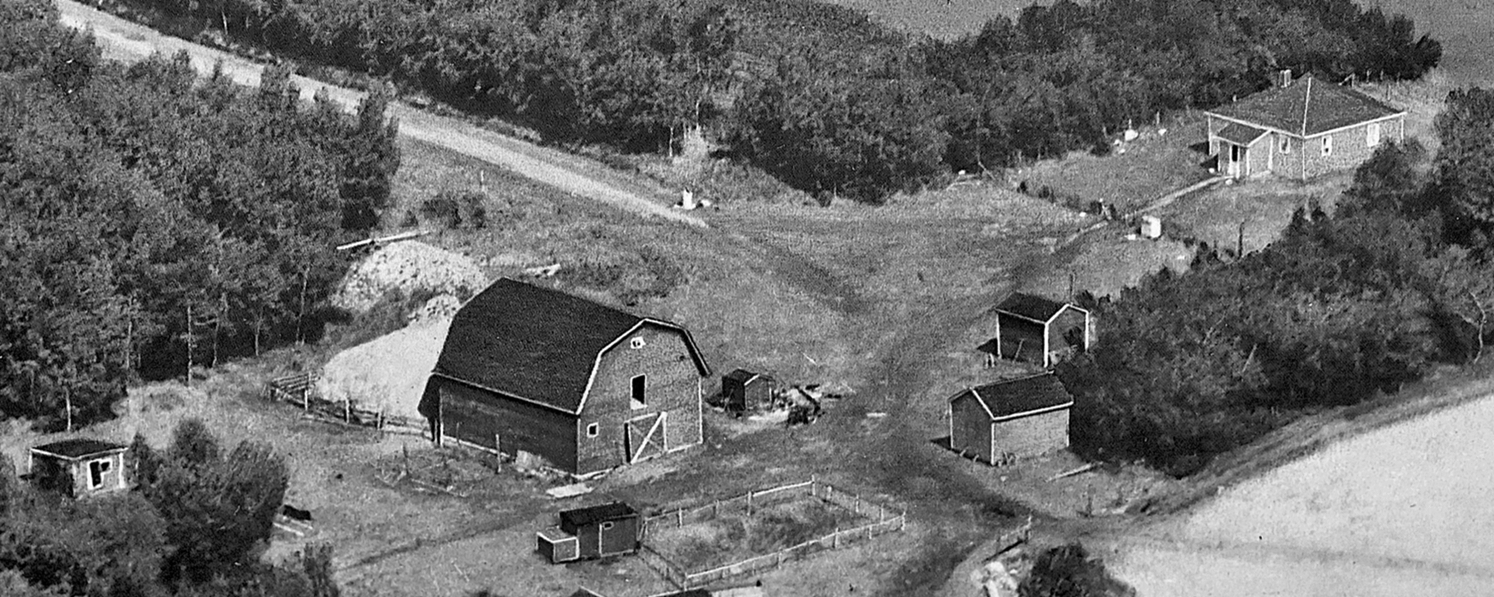 Historic view of Anuik Family Farm near Indian Head, Saskatchewan